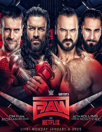 WWE Monday Night Raw 7th July (2025) Show download full movie